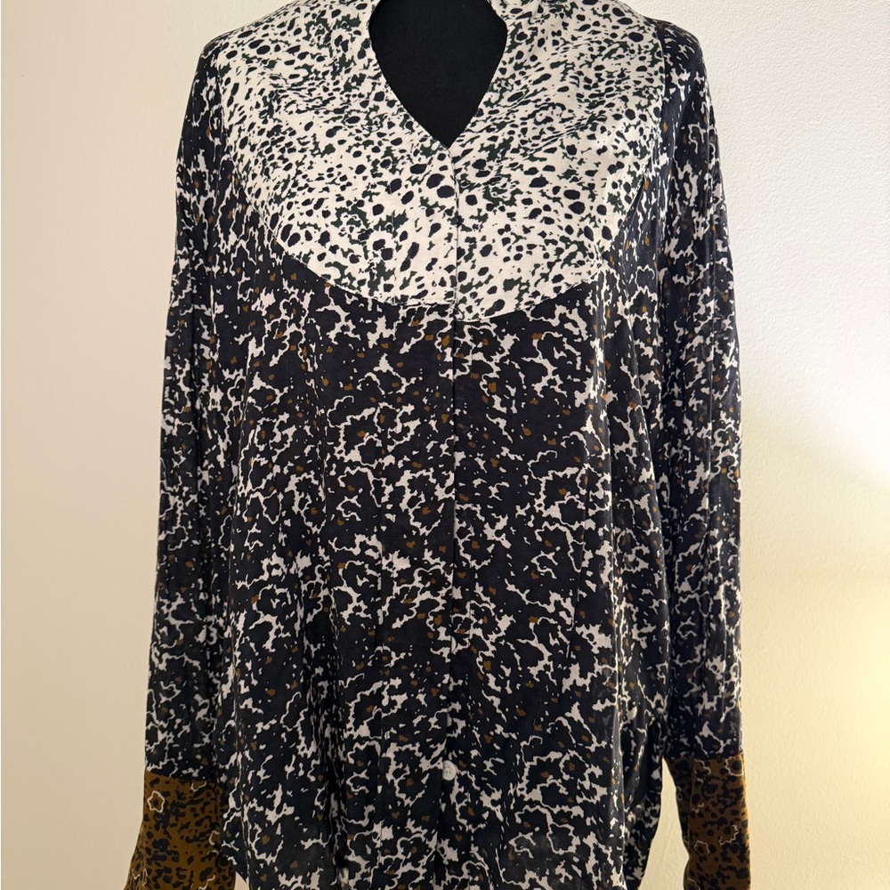 Apiece Apart Patterned Blouse